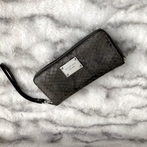 Michael Kors snakeskin wallet